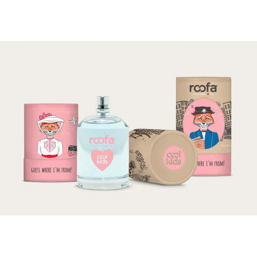 Roofa Girls Perfume, UK EDT, 100 Ml, 2 Packs