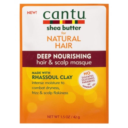 Cantu Natural Deep Nourish Hair & Scalp Mask, 42 Gram, 4 Packs