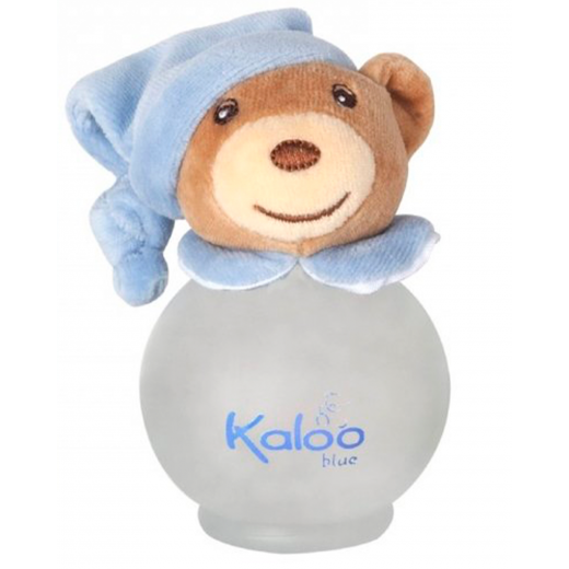 Kaloo Eau De Senteur Spray and Free Fluffy Bear, Blue Color, 50 Ml , 2 Packs