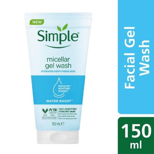 Simple Micellar Facial Gel Wash 150ml