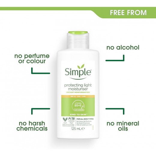 Simple Kind to Skin Hydrating Light Moisturizer with SPF 15, 125 ml