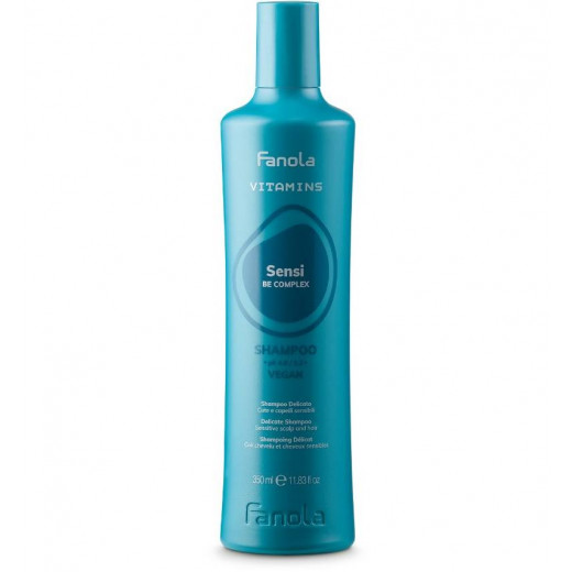 Fanola Vitamins Sensi Be Complex Vegan Shampoo Delicate Sensitive Scalp and Hair 350ml