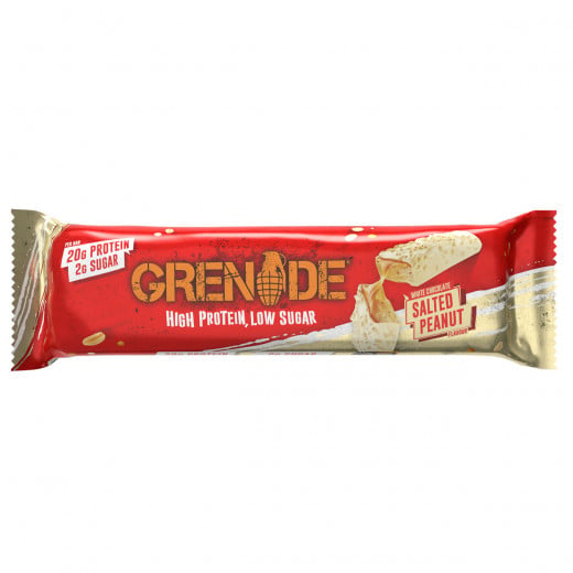 Grenade White Chocolate Salted Peanut Bar 60g
