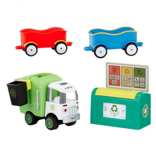 Little Tikes | Let's Go Cozy Coupe Garbage Truck Playset