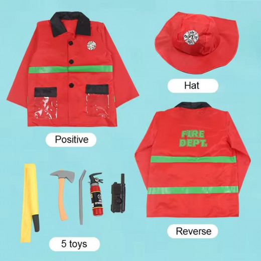 K Costumes | Firefighter Dress Up Costume