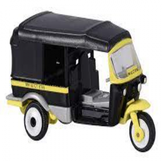 Majorette | Auto Rickshaw | Multi Color | Random