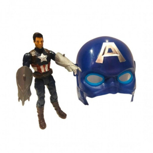 K Toys | Infinity War Avengers Figure With Mask | Captain America