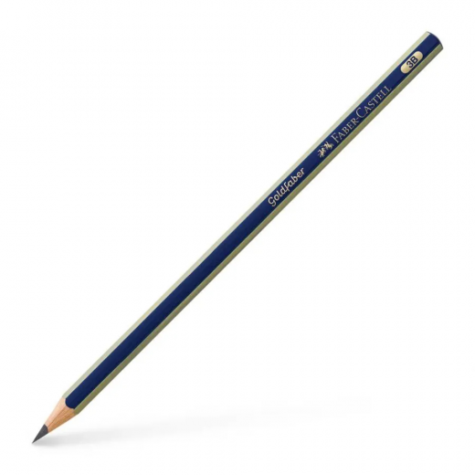 Faber Castell Graphite Pencil Goldfaber 1221, 3B one piece