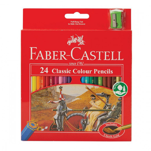 فابر كاستل - أقلام الرصاص الملونة الكلاسيكية 24 لون