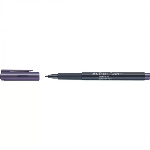 Faber Castell - Metallic Marker Date With Violet - Violet