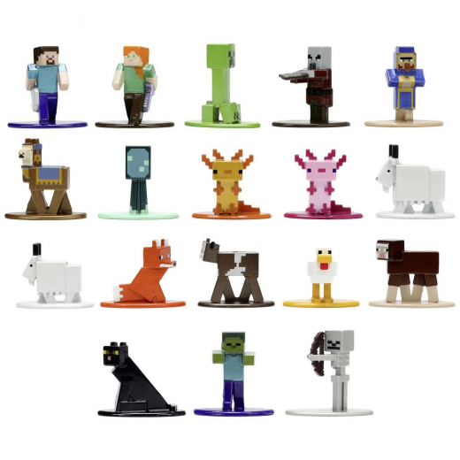 JADA | Minecraft Multipack Nano Figures, Wave 8