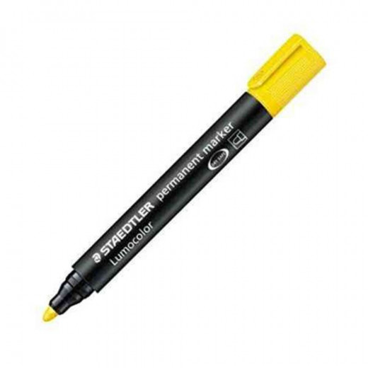 ستيدلر -  قلم ماركر دائم - لون اصفر