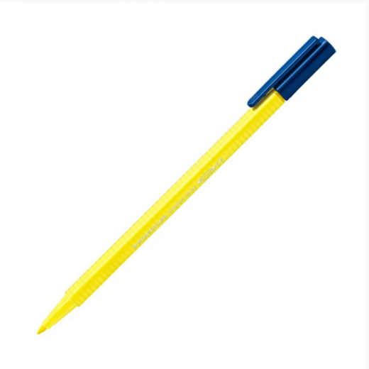 Staedtler - Triplus Triangular Fibre-Tip Pen - Light Yellow