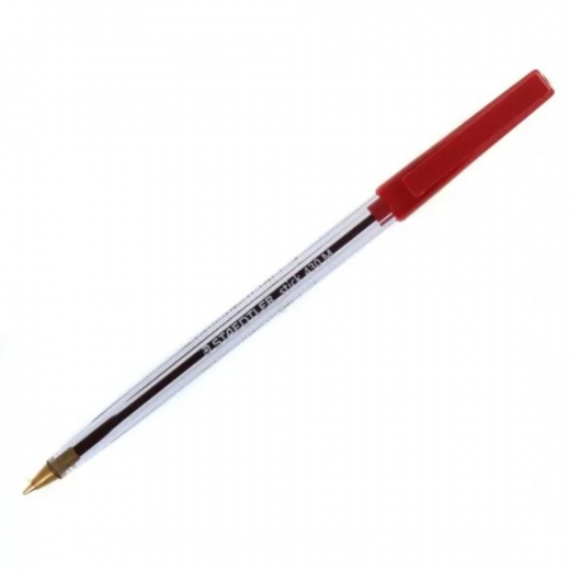 ستيدلر - قلم حبر جاف - أحمر