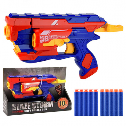 Blaze Storm | Manual Soft Bullet Gun