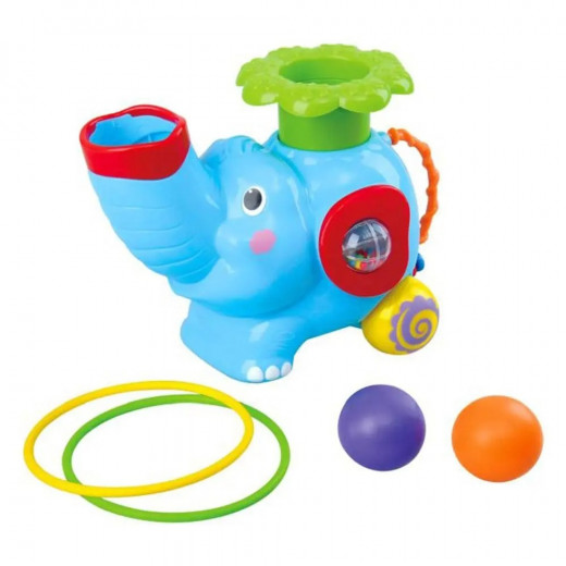 Play Go | Pop 'N Hoop Roller Elephant