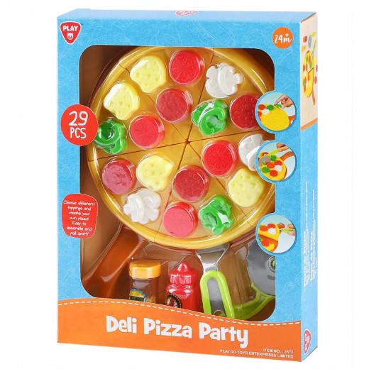 Play Go | Pizza Party Set With 29 pcs
