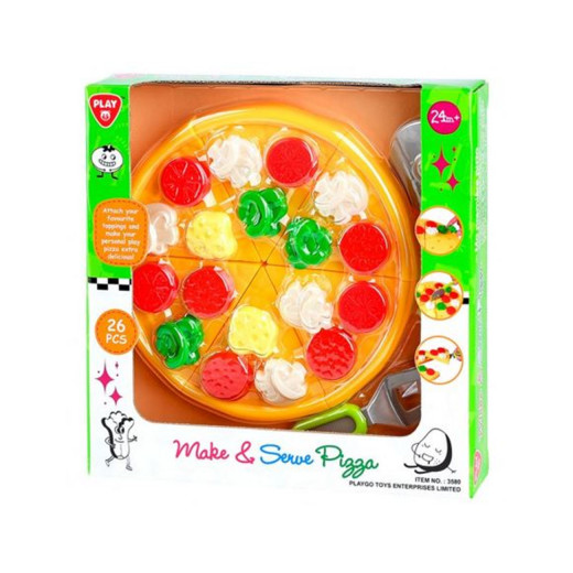 Play Go | Pizza Set With 26 pcs