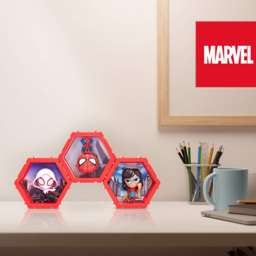 WOW STUFF | Marvel Spider-man Wow Pod 4D Collector Figure and Display Pod