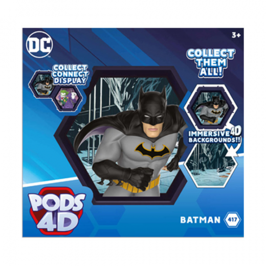 WOW STUFF | DC POD Batman 4D Action Figure
