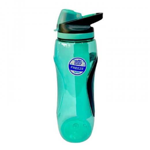 Cool Gear Freeze Me Water Bottle, 32 Oz Gravity With Freezer Stick, Green Color