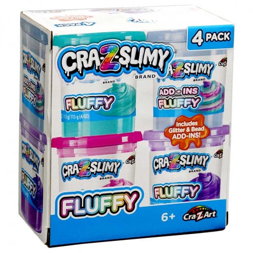 Cra-Z-Art | Cra-Z-Slimy Fluffy 4 Pack