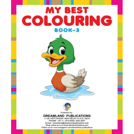 Dreamland My Best Coloring Book