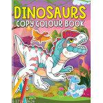 Dreamland dinosaurs copy coloring book