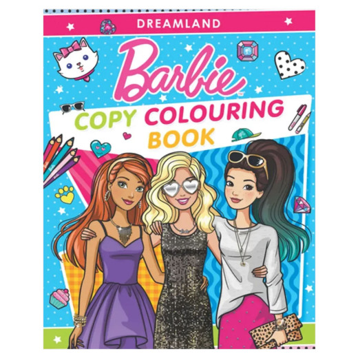Dreamland Barbie Copy Coloring Book