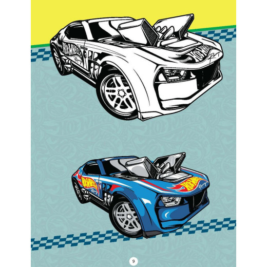 Dreamland | Hot Wheels Copy Coloring Book 2 | A Drawing & Activity Book For Kids
