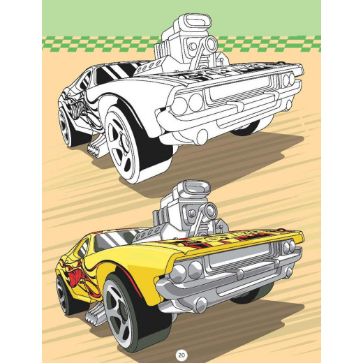 Dreamland | Hot Wheels Copy Coloring Book 2 | A Drawing & Activity Book For Kids