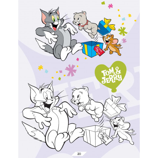Dreamland Tom and Jerry Copy Coloring Book
