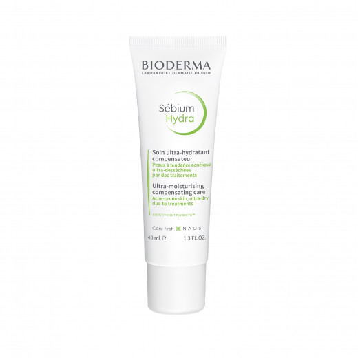 Bioderma Sebium Hydra Moisturising Compensating Care Acne-Prone Skin, 40 Ml