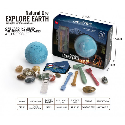 Archaeological static educational toys