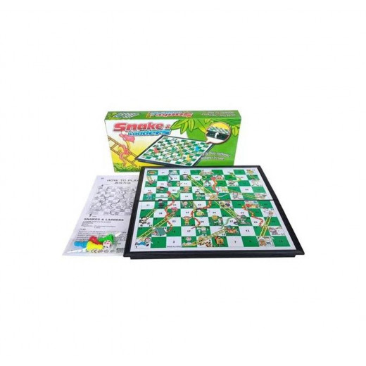 Generic Snakes And Ladders Board Game  (non-magnetic)