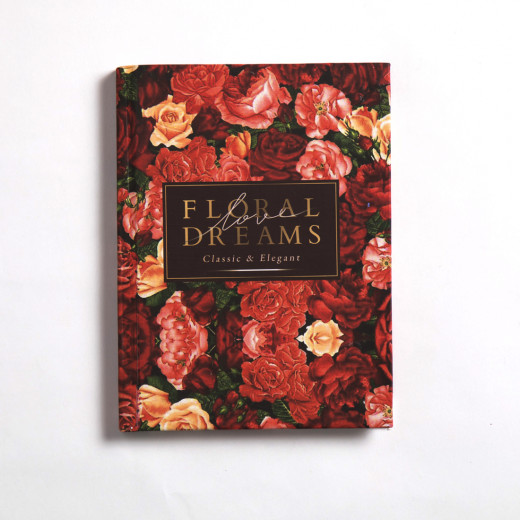 Mofkera Wire Floral Dreams Notebook Hardcover A5 Size
