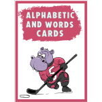 Alphabetic and words flashcards