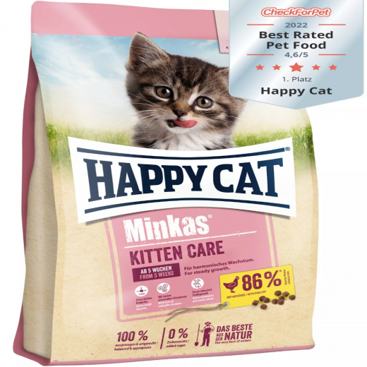 Happy Cat Minkas Kitten Care Poultry 1.5Kg