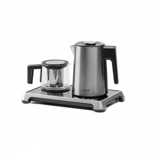 Arisha Electric Kettle 2000 W , Double wall , Boil-dry protection
