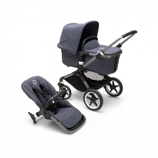 Bugaboo Fox3 Complete Me Stroller, Stormy Blue Color
