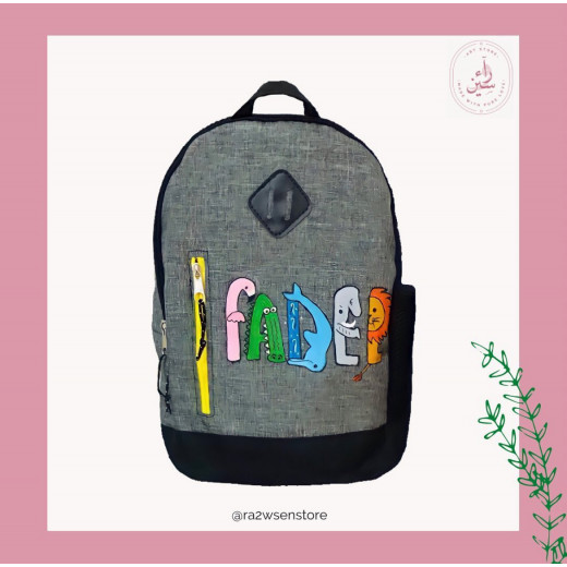 Hand painted backbag for kids, Small size