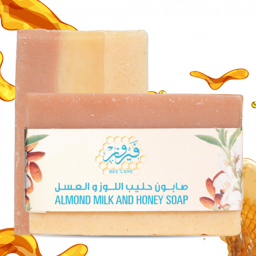 Fairouz Bee Care Almond Milk and Honey Soap