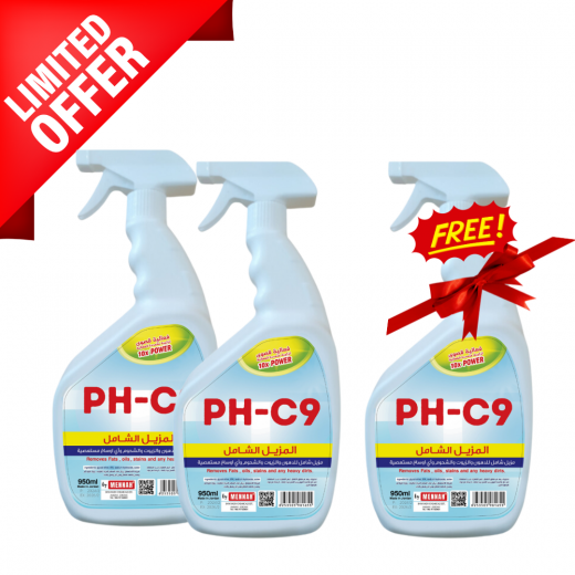 Special Offer/ PH-C9 Universal Degreaser 950 ML / Buy 2 get 1 for Free