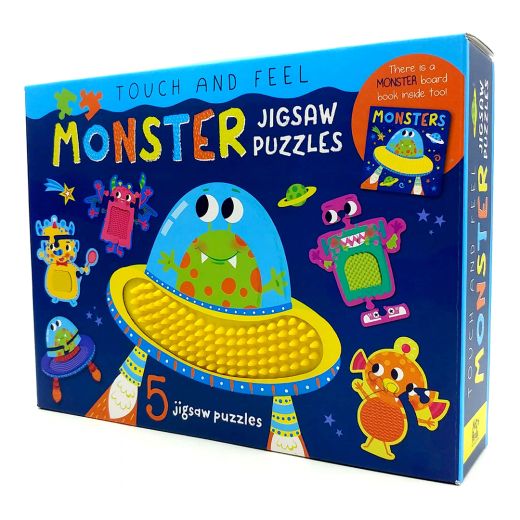 Touch And Feel - Monster Jigsaw Puzzles