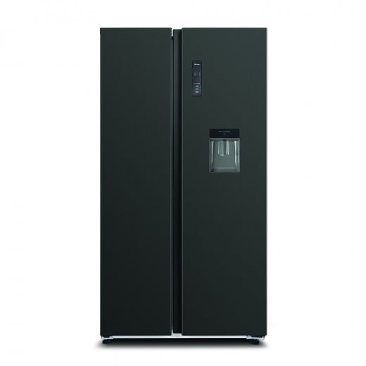 CHIQ Refrigerator 585 L Side by Side Dark Inox