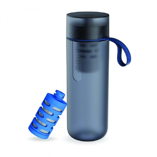 Philips Water GoZero Fitness Hydration Bottle - 1 Filter Included AWP2712BLR/10