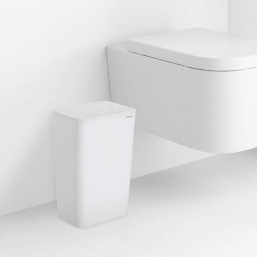 Rayen Toilet Bin | 9 Liter Capacity | Color White