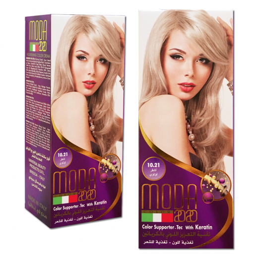 Moda Hair Color - No. 10 Pearl Blond