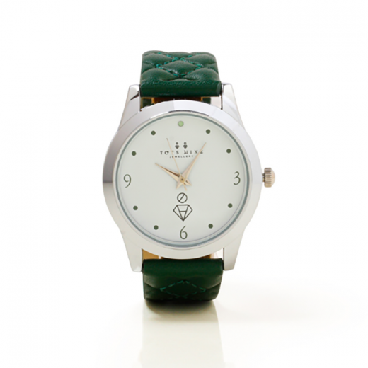 zumorrod’s mothers green watch with green stone