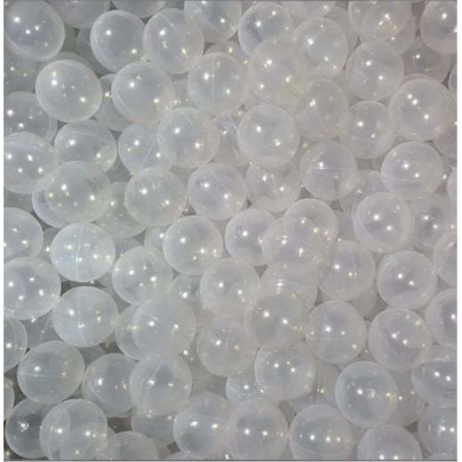 50 pcs clear soft plastic balls